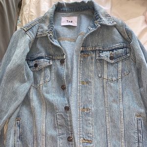 ARITZIA TNA XXS DENIM JACKET